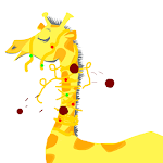 Daily Challenge #2. Give the Giraffe a Scarf ....spaghetti version :P