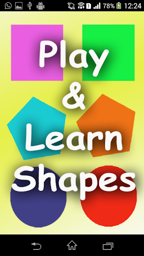 Play And Learn Shapes
