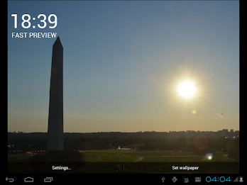 Washington LIVE Wallpaper Demo poster 2