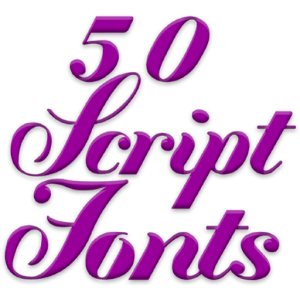 Fonts for FlipFont Script Font 個人化 App LOGO-APP開箱王