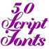 Fonts for FlipFont Script Font 3.23.0