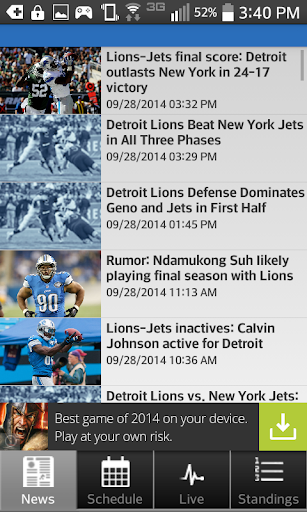 Detroit Football