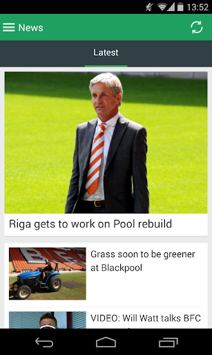 Blackpool Gazette Football App