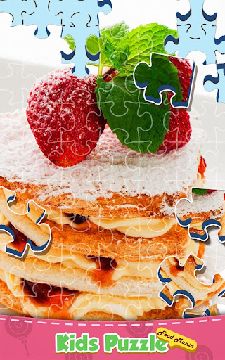 Kids Jigsaw Puzzle: Food Mania