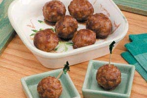 Meatballs in Apple Butter