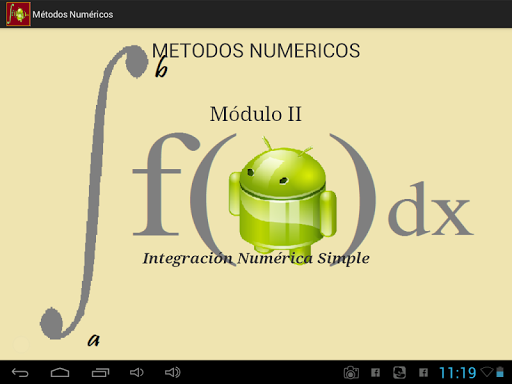 Métodos Numéricos Módulo II