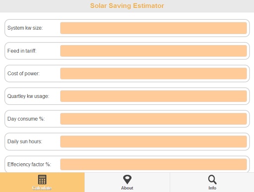 【免費生產應用App】Solar Power Estimator-APP點子