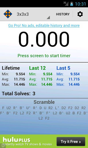 【免費娛樂App】SpeedCube Timer Free (Rubiks)-APP點子