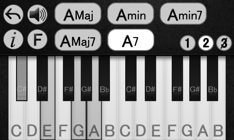 Learn Piano Chords AdFree Screen 3