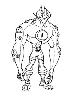 Coloring book ben 10 Ultimate