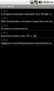 Lastest NC General Statutes - Media APK