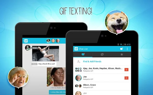 Relay GIF Messenger - screenshot thumbnail