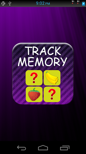 Memory Game: Track Memory