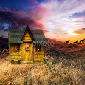 Beautiful Place by Wendy Milne - Digital Art Places