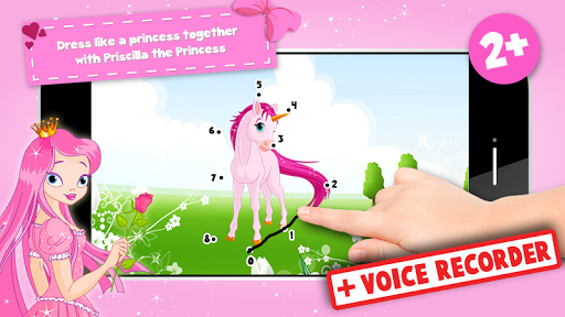 【免費教育App】Connect the dots Princess-APP點子