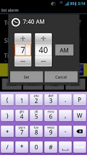 Purple Keyboard Skin Screenshots 2
