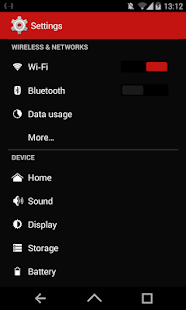 download Drk: RED CM11/PA Theme (free) free