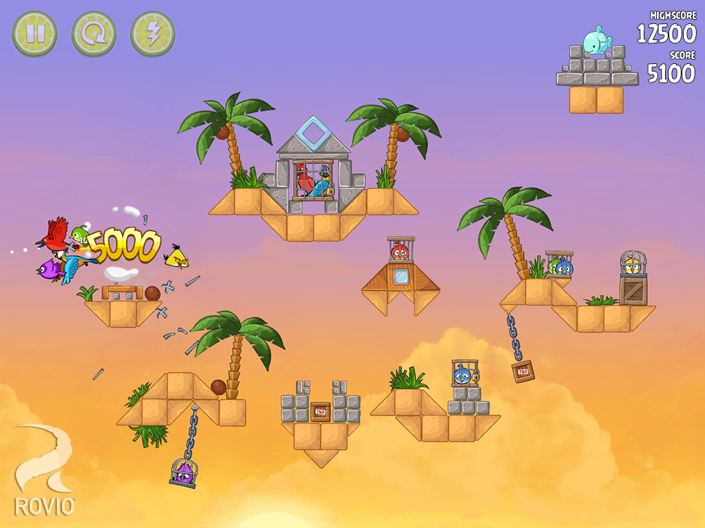 Angry Birds Rio - screenshot