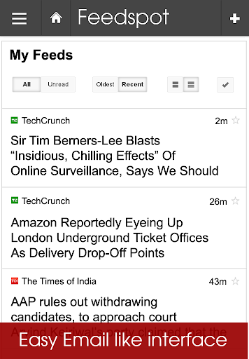 Feedspot News Reader. RSS