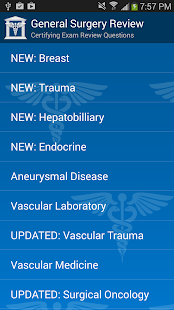 General Surgery Exam Questions Screenshots 0
