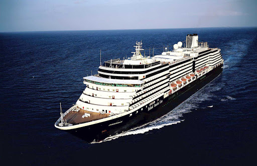 Holland-America-Zuiderdam -  Holland America's Zuiderdam sails the Panama Canal, the Caribbean and up and down the Pacific Coast.
