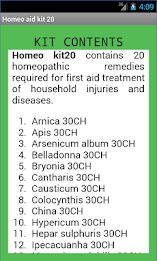 Homeopathic aid kit 20 poster 4