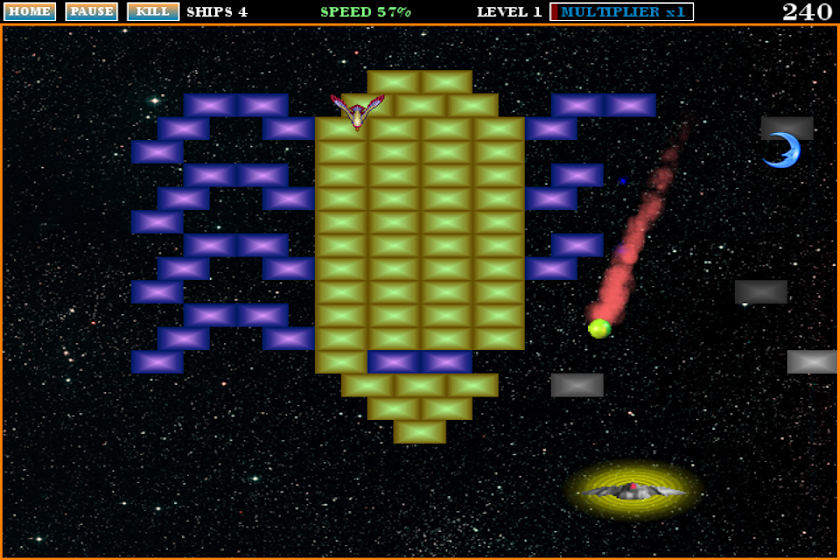 Bird Bricks Breakout Screen 1