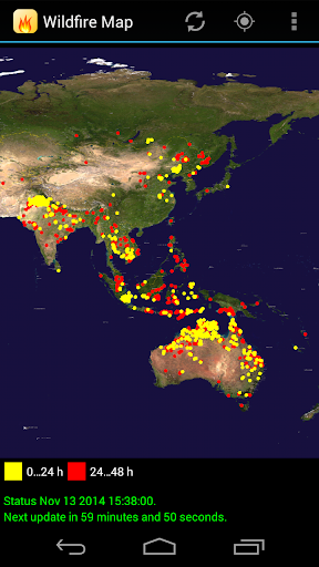 【免費天氣App】Wildfire Map-APP點子