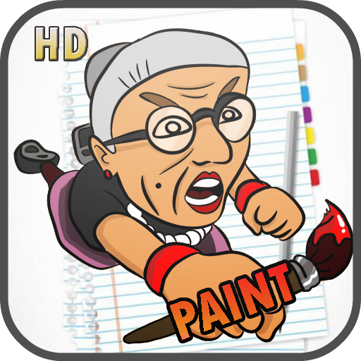 Angry Granny Paint LOGO-APP點子