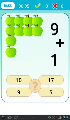 【免費休閒App】水果數學遊戲兒童易-APP點子