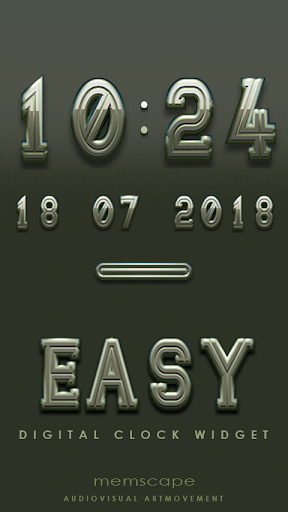 EASY Digital Clock Widget