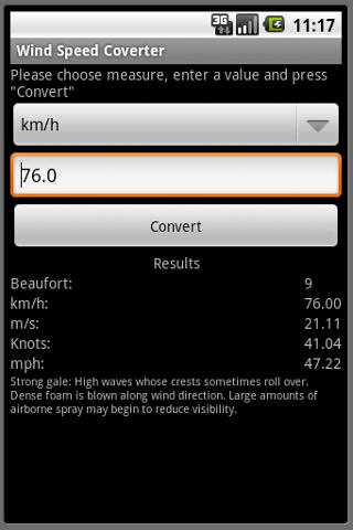WindSpeed Screen 2