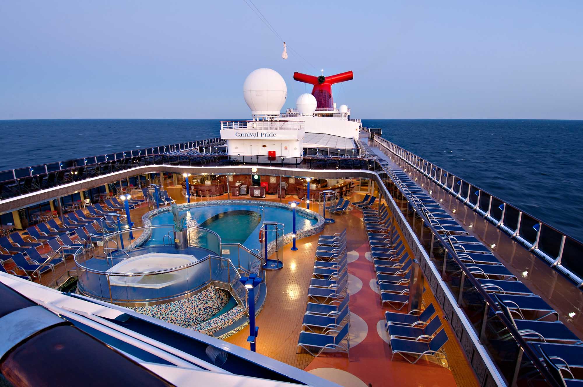 carnival cruise ship pride location