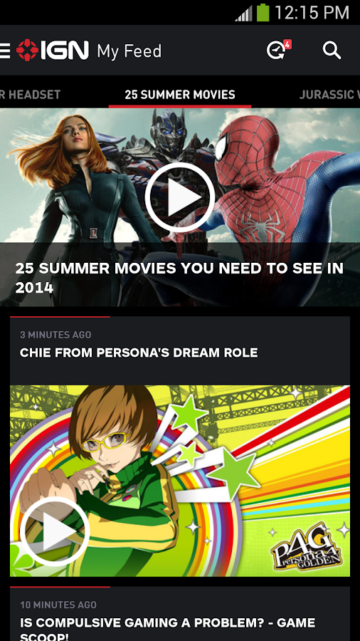 IGN Entertainment Android Apps on Google Play