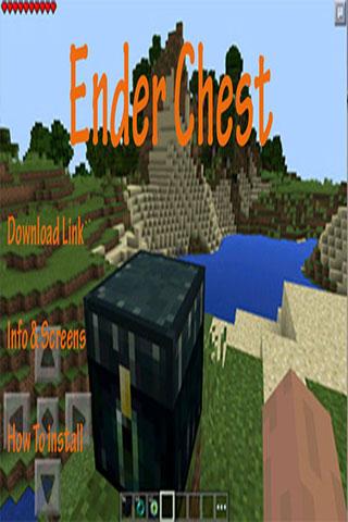 Ender Chest MCPE Mod