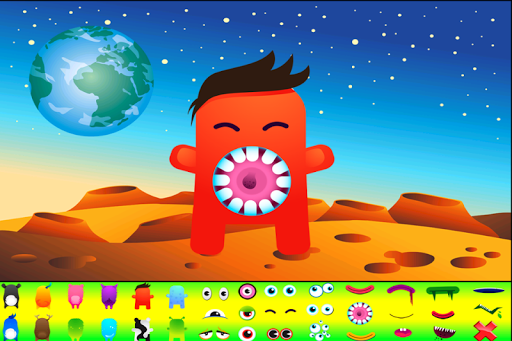 【免費休閒App】Create Aliens From Mars-APP點子