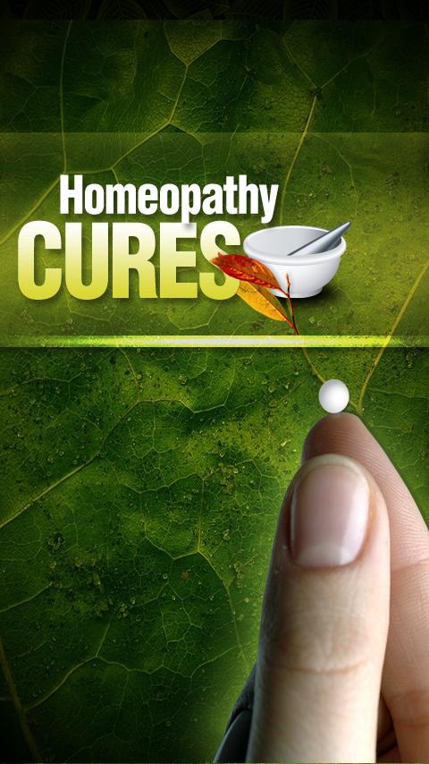 Android application Homeopathy Cures screenshort