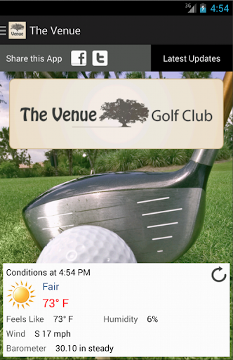 Gopher Golf App Demo