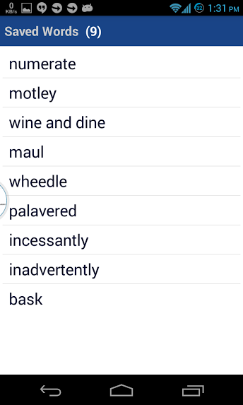 Words приложение android. Occasional words.