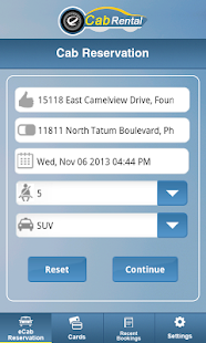 Free eCab Rental APK for Android