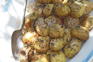Herb roasted new potatoes
