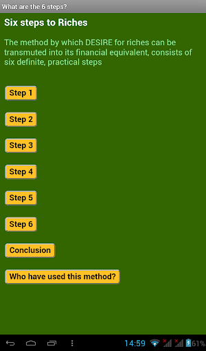 【免費生活App】Six Steps To Riches Pro-APP點子