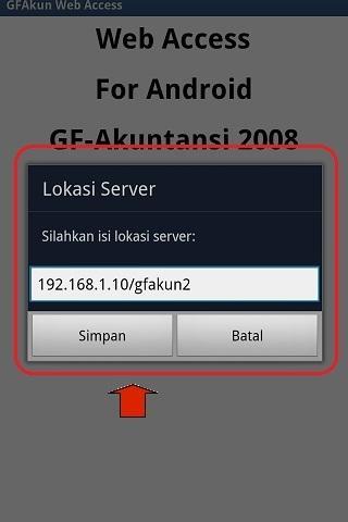 Web Access for GF-Akuntansi