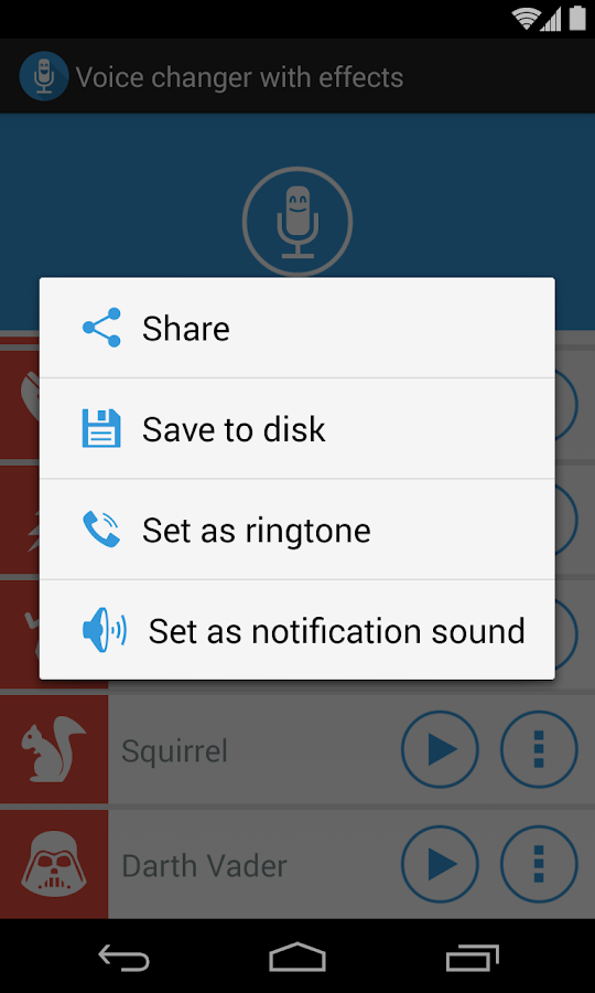 Voice changer with effects Android Apps on Google Play