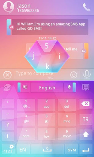 GO Keyboard Light Theme