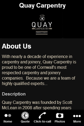 Quay Carpentry