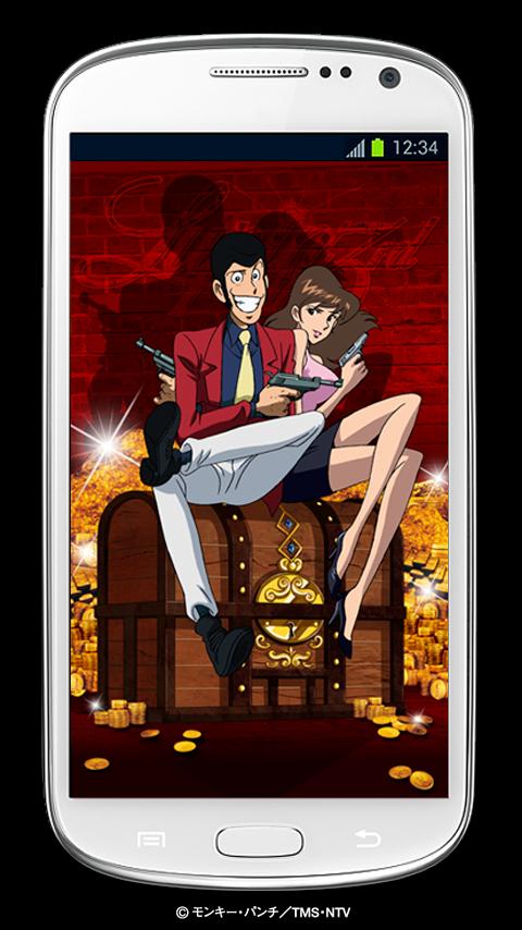 Android application ルパン三世ライブ壁紙 screenshort
