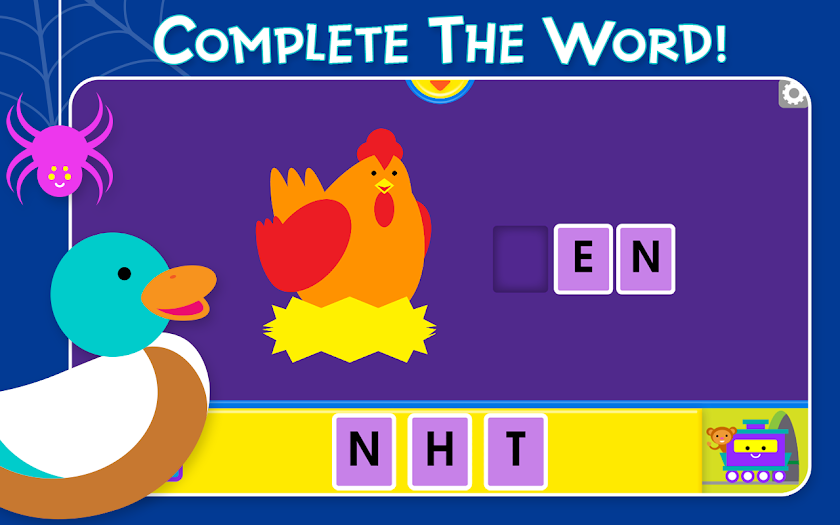 Clickity-Clack Alphabet Screen 2