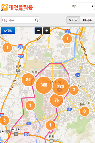 【免費商業App】대전클릭룸-대전지역 전월세 전문-APP點子