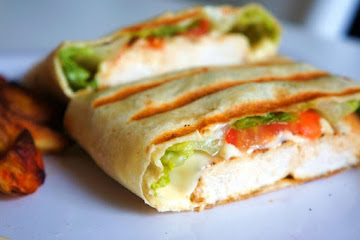 Cajun Chicken Wrap